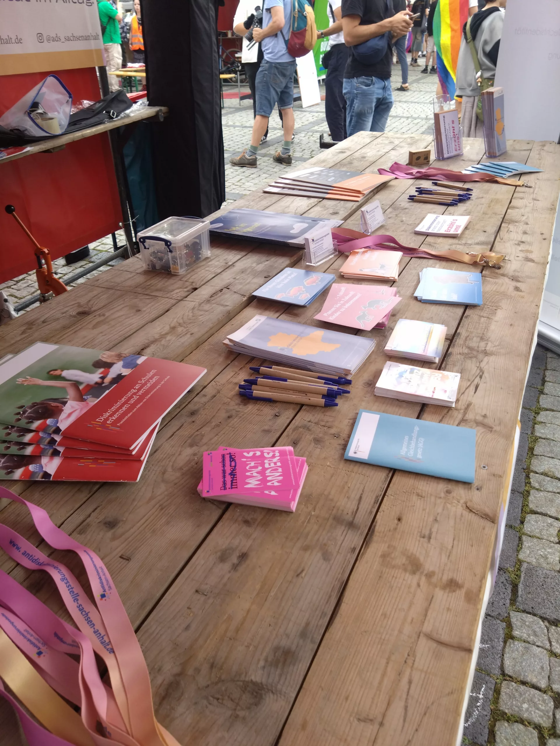 Antidiskriminierungsstelle Sachsen-Anhalt beim CSD Burgenlandkreis