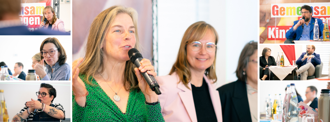 Collage Treffen Netzwerk Kinderarmut